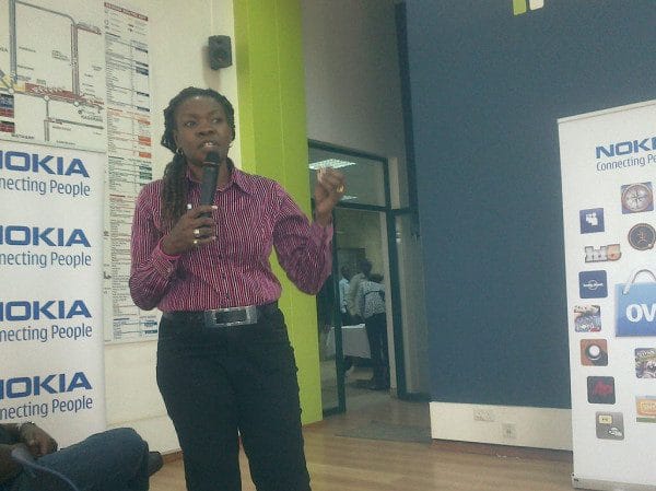 Dorothy Ooko Dorothy Ooko presenting Create for millions presentation